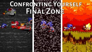 (Confronting Yourself Final Zone) (FC) Sonic.EXE FNF MOD | All 3 Endings