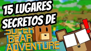 15 LUGARES SECRETOS DE | SÚPER BEAR ADVENTURE 🐻