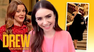 Lily Collins and Drew Geek Out Over the Sex and the City-Level Fashions on Emily in Paris