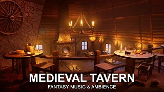 Medieval Tavern Fireside Music | Fantasy Inn Ambience and RPG Music