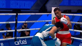 R16 (57KG) IBANEZ DIAZ JAVIER (BUL) vs RUSTAMOV UMID (AZE) | IBA World Boxing Championships 2023