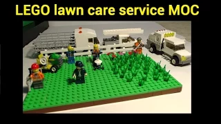 LEGO lawn care service MOC