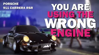 You are Using the WRONG ENGINE | Need for Speed Heat Porsche 911 Carrera RSR ENGINE GUIDE