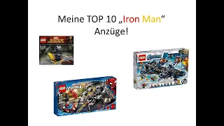 Ich bin Iron Man! Meine TOP 10 Iron Man Anzüge von Lego!