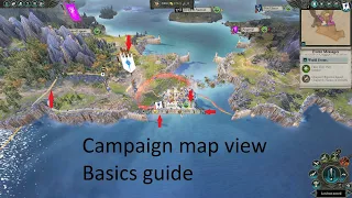 Campaign map view - Basics guide (Total War: Warhammer 2)