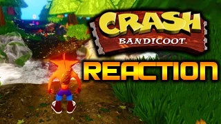 Crash Bandicoot PS4 Remastered Trilogy Reaction at E3 2016!