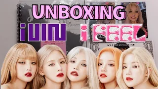 РАСПАКОВКА альбома (G)I-dle I FEEL cat ver / UNBOXING album (G)I-dle I FEEL cat ver / the nini