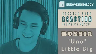 ESC2020 Song Reaction - Russia - "Uno" - Little Big (Physics RUS20)