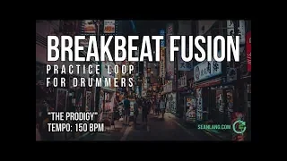 BreakBeat Fusion - Drumless Track For Drummers - "The Prodigy"