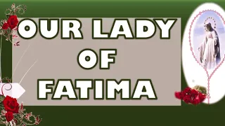 Our Lady of Fatima Song Lyrics