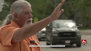 The Oklahoma Standard: Volunteers In Morris Pass Out Supplies To People Affected By Tornado Outbreak