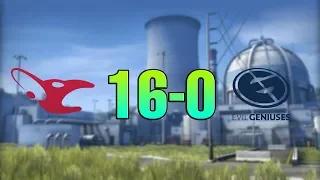 Mousesports 16-0 Evil Geniuses on Nuke! | CS:GO ESL Pro League Finals