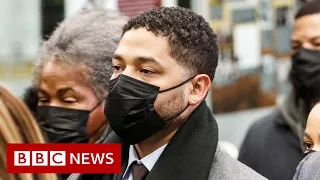 Actor Jussie Smollett guilty of lying about racist attack – BBC News