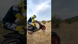 Vespa doing Enduro 🤣🤣            #vespa #enduro #motocross