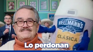 ¡Lo perdonan! Pedrito Sola repite el épico anuncio de mayonesa Hellmann's