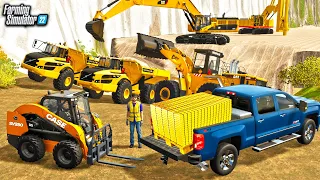 I SPENT $10,000,000 EXPANDING THE GOLD MINE! (MORE PAYDIRT!) | FS22