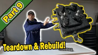 3 Spool Hydraulic Valve Teardown, Explanation & Rebuild | John Deere 400