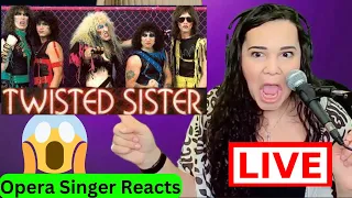 Twisted Sister – We’re Not Gonna Take It Anymore | Opera Singer REACTS LIVE 🤘🎸🎶📣😎