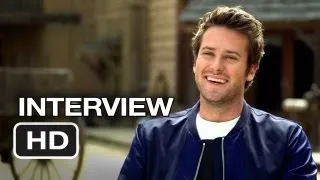 The Lone Ranger Interview - Armie Hammer (2013) - Johnny Depp, Armie Hammer Western HD