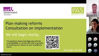 PAS DLUHC Plan Making Reforms Consultation Webinar August 2023