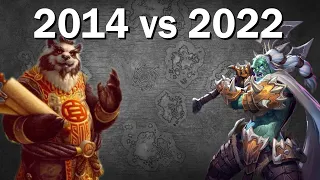 Hearthstone - 8 Mana Minions in 2014 vs 2022