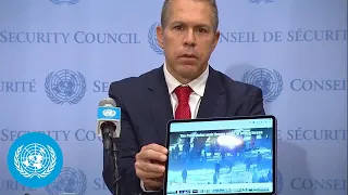 Israel on Palestine/Israel - Security Council Media Stakeout (25 April 2022)