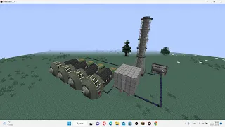 как сделать RBMK/рбмк реактор в моде Hbm's Nuclear Tech 1.7.10