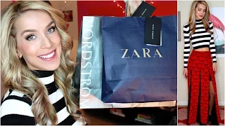 FASHION HAUL Nordstrom + Zara | LeighAnnSays