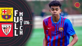 FULL MATCH: FC Barcelona vs Athletic Club U16 Cadete A 2021