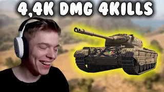 PROGETTO 46 4,4K DMG 4 KILLS WORLD OF TANKS