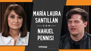 Nahuel Pennisi con María Laura Santillán: "Le dije ‘esto es amor a primera vista’"