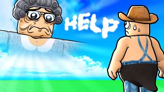 ROBLOX SAVE GRANDMA FROM HEAVEN