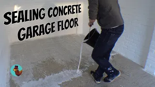 Sealing Dusty Concrete Floor | Garage To Workshop #2