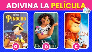 Adivina la Película Disney por la Canción 🎵🏰 | ¿Cuánto Sabes de Disney? 😋