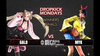 T7 - MYK (Josie) vs Galo (Lucky Chloe) WINNERS FINALS - Dropkick Mondays 01/22/18