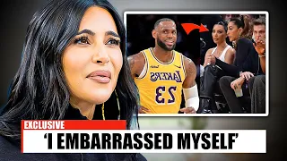 Kim Caught FLIRTING With Married Man LeBron James
