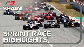 F3 Sprint Race Highlights | 2022 Spanish Grand Prix