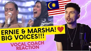 YAZIK reacts to Ernie Zakri Marsha Milan - Cinta X Korban | TikTok Awards Malaysia 2023