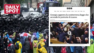 Georgia, si accendono le proteste in piazza a Tbilisi - SPECIALE #DailySpot