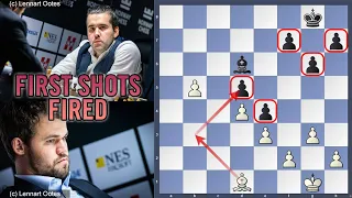 First shots fired | Magnus Carlsen vs Ian Nepomniachtchi | Norway Chess 2021