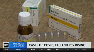 Cases of COVID-19, flu, and RSV rising