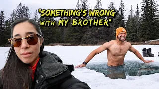 Swimming in Ice Water (Canada Travel Vlog with Haley!)
