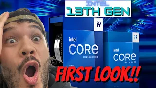 Intel 13th Gen - UNBOXING & FIRST LOOK