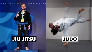 BJJ blue belt learns judo uchi mata (FULL class at CJ Judo ft. Sensei Chuck Jefferson)
