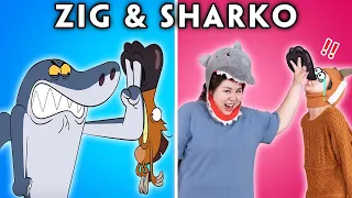 Funny Chase Between Zig and Sharko - Parody The Story Of Zig & Sharko | Woa Parody