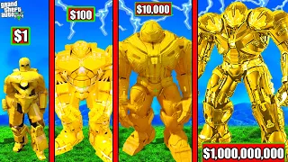 Franklin Purchasing $1 GIANT GOLDEN HULKBUSTER to $1,000,000,000 in GTA 5