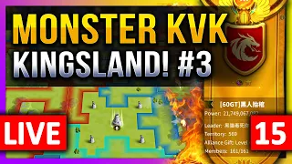 Monster KVK: Kingsland! #3 🔥🔥🔥 LIVE! 🔴 7 IMP: C11676, 1960, 1365, 1534, 1093, 1175