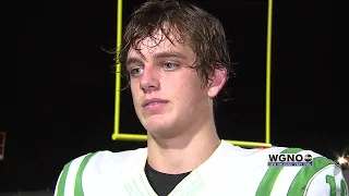 Post-Game: Newman QB Arch Manning after the Greenies win over Hahnville