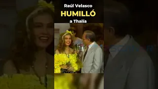 "CORRIENTOTA" lo que le dijo Raúl Velasco a Thalía