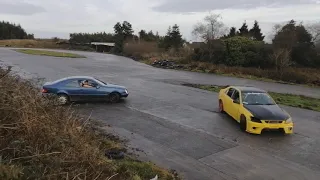 Mercedes clk200 w208 drifting at goldstone kilkenny